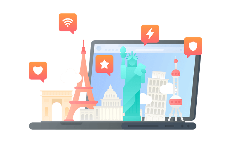 在法国连接到中国的代理 - 海龟VPN